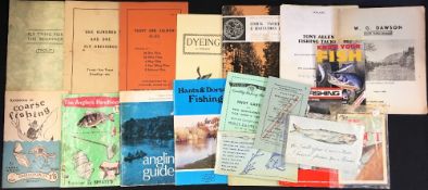 Catalogues and Guides - mixed selection including Maryland Sportfishing 1972, Tony Allen, W. G.