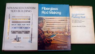Clemens, DP - "Advanced Custom Rod Building" 1st ed 1978, illustrated, D/j, Clemens, DP - "Fibre