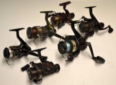 Collection of various modern spinning reels (6): Shakespeare 2250-040 Spin Master Power Drag (G);