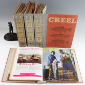 Creel Fishing magazines: Complete set 1960's magazines Vol.1-4 in publishers official binders.