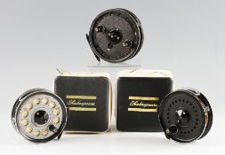 J.W Young and Son and Allcocks collection of reels (3): Allcocks The Marvel 3.5" with alloy line