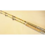 2x Stand Up glass fibre sea/boat rods - Constable Bosun DeLuxe 6ft with cork handle and Made In