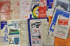 Selection of 1940s/50s Football programmes to include 52/53 Accrington Stanley v Hartlepool, 53/54