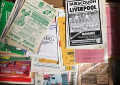 Selection of Non-League Football programmes from 1949 onwards with a wide variety running through to