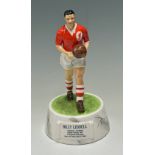Billy Liddell 1922-2001 - Liverpool Figurine limited edition no 86, by RCL Fine Bone China, measures