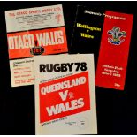 Wales Rugby Tour to New Zealand Programme Selection (3): v Otago and v Wellington on the 1969 NZ