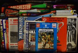 Collection of 1970's/1990's football programmes with good Shrewsbury Town away content, good