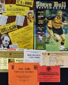1997 Wolverhampton Wanderers v Santos, Steve Bull testimonial match programme, hand signed to the