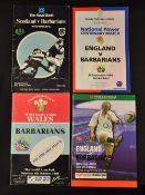 Barbarians v UK Nations Rugby Programme Selection (4): v England 1990, 2004; v Scotland 1983 (slight