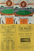 Wolverhampton Wanderers Reserves v Sheffield Utd 1945/1946, 1946/47, 1951/52, 1955/56. Generally