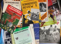 Collection of football programmes including Scottish, good variety of clubs/fixtures, all here to