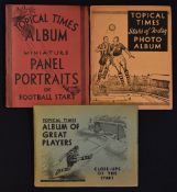 1930's Topical Times footballer series to include 1938 Great Players (Album of 24), 1938 Stars of