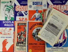 1960s onwards Scottish Assorted Football Programmes with a range of teams included Hearts, Aberdeen,