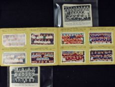 1956 Soccer Bubble Gum Picture Card Album complete set of football teams 48/48 plus 1958/59 b&w