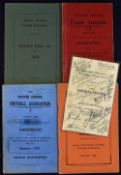 1907, 1913 and 1928 Western Province handbooks together with 1923 Amended rules, plus Western