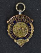 1929/30 Gloucestershire Senior Nothern League runners up football medal a silver hallmarked medal,