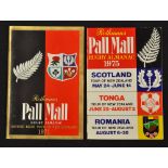 1971 and 1975 Pall Mall (New Zealand) Rugby Almanacs (2): 48pp and 30 pp issues respectively,