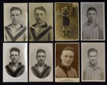 Wolverhampton Wanderers b&w player postcard portraits featuring players from 1920's and 1930's