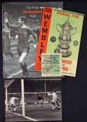 1965 FA Cup Final Leeds United v Liverpool Football Programme and Ticket date May 1st, together with