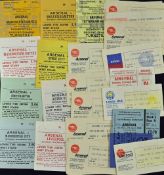 1979/1980 Arsenal home match tickets to include Manchester Utd x 2, Manchester City, Liverpool,