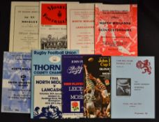 'Moseley and the Midlands' Rugby Programmes from the 1950's onwards (9): incl Moseley at Old