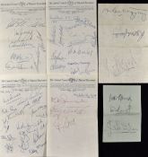 Football autographs to include 1968 Coventry City (Noel Cantwell, George Curtis, David Clements,
