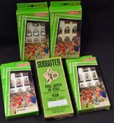 Subbuteo Football Teams all boxed including Argentina, 653 England, 726 Leeds United, 681 Germany (