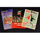 Wales Away Rugby Programmes from the '60's and '80s (3): large-format issues for the Second Test