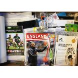 Collection of Wolverhampton Wanderers ephemera consisting of programmes, international match