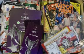 Selection of Assorted Football Programmes and Tickets 1970s onwards a wide variety of teams, through