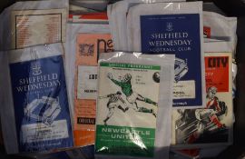 Collection of football programmes, good content of 1960's with various clubs noted, including 1965/