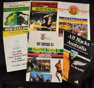 Australians in New Zealand Rugby Programme Selection (6): v New Zealand, 2nd Test, Christchurch,