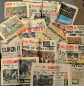 'What the Papers Said', Press coverage from South Africa - British Lions Rugby Tour 1974 (12): 12x