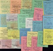 Selection of Sheffield Utd match tickets to include homes 1957/58 WBA (FAC), 1961/62 Norwich City (