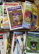 Assorted Selection of 1960s onwards Friendly Match Football Programmes with some foreign teams