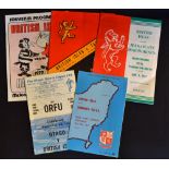 1977 British Lions Rugby Tour to NZ Programmes: Five issues from the Lions' games at Hawkes Bay,