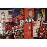 Selection of Manchester United Football Books to include Illustrated History of Manchester United
