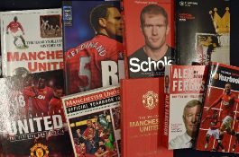 Selection of Manchester United Football Books to include Illustrated History of Manchester United