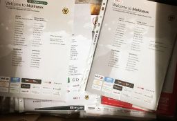 Collection of Wolverhampton Wanderers full season team sheets, homes and aways, also has media