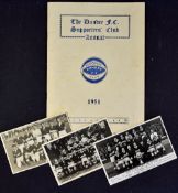 Dundee FC on Tour to South Africa Photograph of the team in the late 1940s together with a