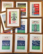 FA Cup Final Football Programme Selection includes 1959-1962, 1964-1967, 1971-1974, 1978, 1980,