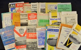 Large collection of Rugby League Club programmes, from the 1960/70's (100#): good cross section of