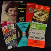 New Zealand Rugby - the Welsh Connection from the 1960's onwards (H&A) (6): with Wellington v Wales,