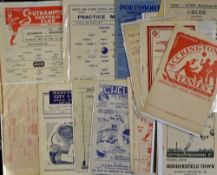 Assorted 1940s Football Programmes to include 48/49 Accrington Stanley v Mansfield Town, Arsenal v