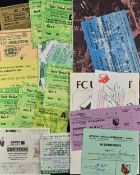 Selection of Southampton match tickets to include 1982/83 at FC Utrecht (programme & tickets),