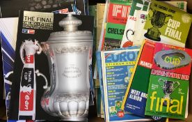 Collection of Big Match Football Programmes from 1959 onwards to include FA Cup Finals, League Cup