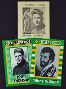 Original Memorial Card Issued by the Scottish Press regarding John Thomson (Scotland's Goalkeeper)