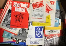Good collection of 1960's club football programmes covering the entire decade with a wide range of