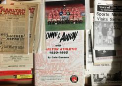 Selection of Charlton Athletic football programmes from 1940s onwards also includes Charlton Book '