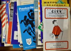 Assorted 1960s Football Programmes includes a wide variety of teams, condition mixed F/G (#200)